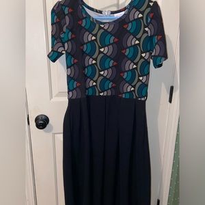 Lularoe Amelia Size L Dress